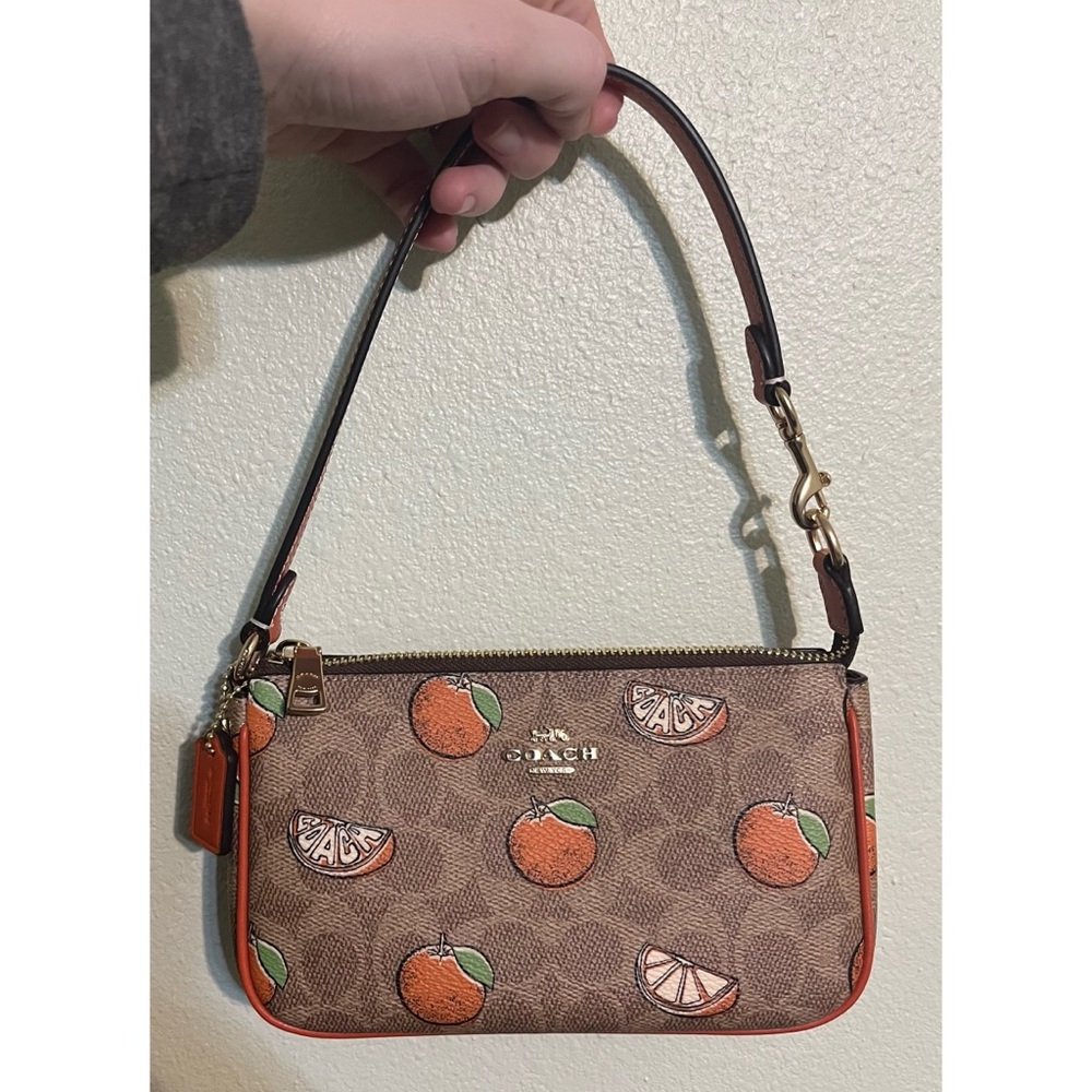Coach Orange Nolita Small Handbag!
